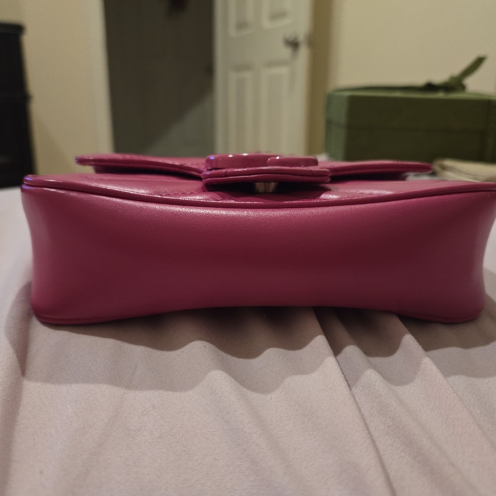 Gucci Fuchsia Mini Belt Bag with Chain - Picture 3 of 12